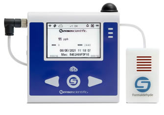 ホルムアルデヒド・温度・湿度センサー Formaldehyde, Temperature & Humidity Sensor ― Wi-Fi OTA B23-200-OTA